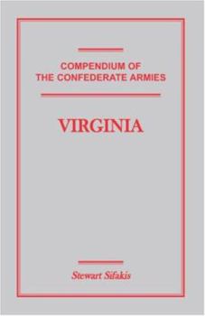 Paperback Compendium of the Confederate Armies: Virginia Book