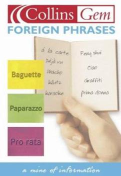 Paperback Foreign Phrases Book