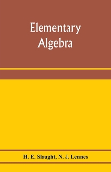 Paperback Elementary algebra Book