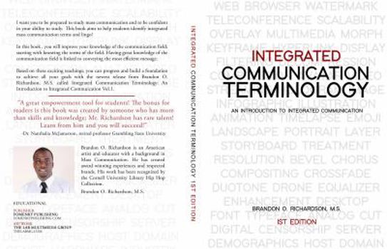 Paperback Integrated Communication Terminology: An Introduction to Integrated Communication Book