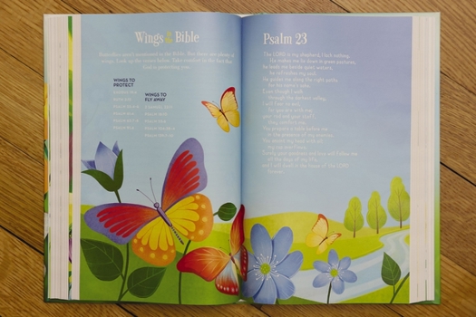 Hardcover Niv, Butterfly Garden Holy Bible, Hardcover, Comfort Print Book