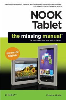 Paperback Nook Tablet: The Missing Manual Book