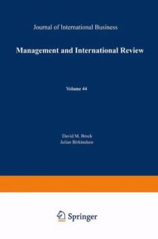 Management International Review: Special Issue 1/2004