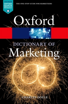 Paperback A Dictionary of Marketing Book