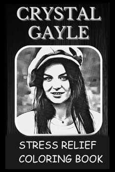 Paperback Stress Relief Coloring Book: Colouring Crystal Gayle Book