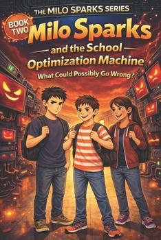 Paperback Milo Sparks and the School Optimization Machine Book