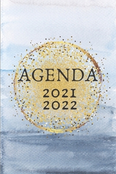 Paperback Agenda 2021/2022: Planner-Organisateur-Semainier. Août 2021 À Août 2022. 135 Pages, Format 6/9. [French] Book