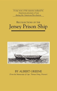 Paperback Recollections of the Jersey Prison Ship Book