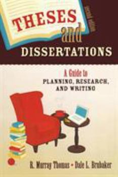 Paperback Theses and Dissertations: A Guide to Planning, Research, and Writing Book