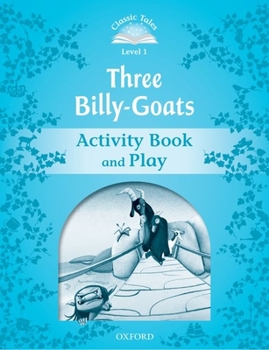 Paperback Classic Tales: Level 1: The Three Billy Goats Gruff Activity Book & Play Book