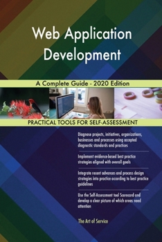 Paperback Web Application Development A Complete Guide - 2020 Edition Book