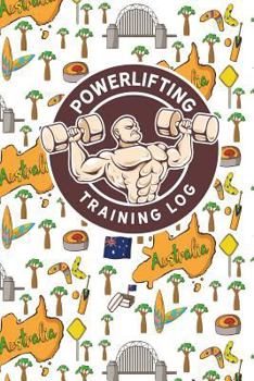 Paperback Powerlifting Training Log Book