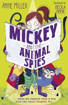 Paperback Mickey & The Animal Spies Book