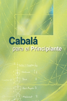 Hardcover Cabalá para el Principiante [Spanish] Book