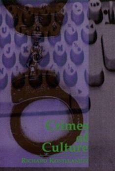 Paperback Crimes of Culture Book