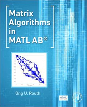 Paperback Matrix Algorithms in MATLAB Book