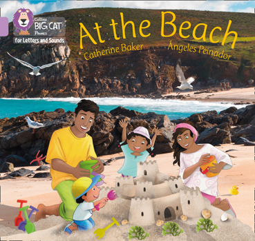 Paperback At the Beach: Band 00/Lilac Book