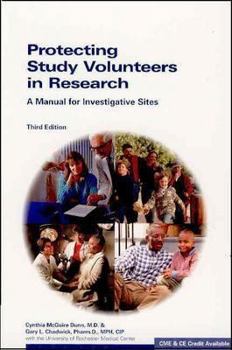 Protecting Study Volunteers in Research, Third Edition
