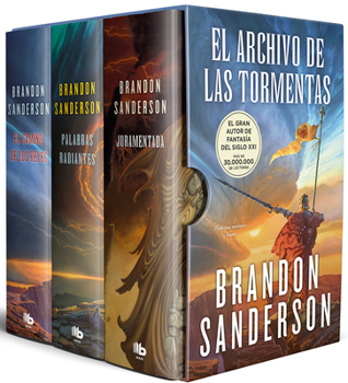 Estuche Archivo de las tormentas / The Stormlight Archive Boxed Set: (The Way of Kings, Words of Radiance, Oathbringer) (Spanish Edition)