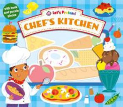 Let's Pretend Chef's Kitchen: With Book and Puzzle Pieces - Book  of the Let's Pretend