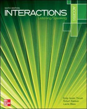 Paperback Interactions Access Listening/Speaking Student Book