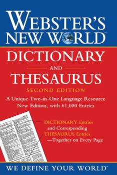 Webster's New World Dictionary and Thesaurus