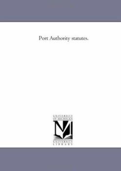 Paperback Port Authority Statutes. Book