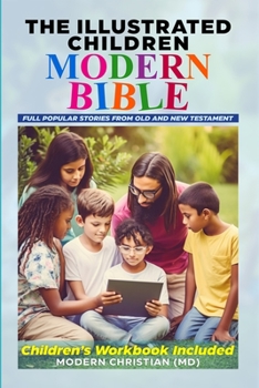 Paperback The Illustrated Children Modern Bible Book