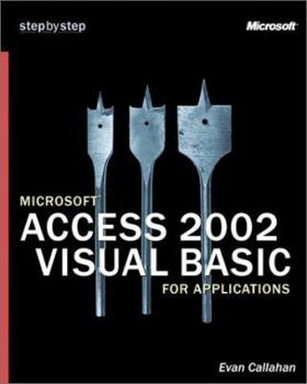 Paperback Microsoft Access 2002 Visual Basic for Applications Step by Step [With CDROM] Book