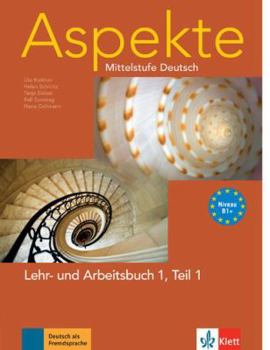 Paperback Aspekte 1 (b1+), libro del alumno y libro de ejercicios, parte 1 + cd [German] Book