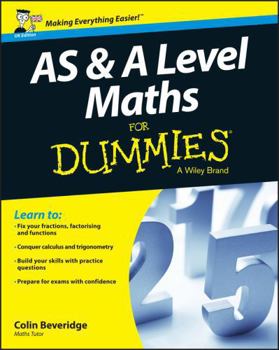 Paperback As and a Level Maths for Dummies Book