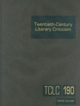 Hardcover Twentieth-Century Literary Criticism: Excerpts from Criticism of the Works of Novelists, Poets, Playwrights, Short Story Writers, & Other Creative Wri Book
