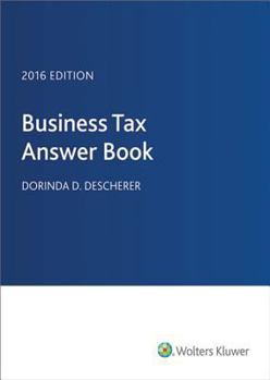 Paperback Business Tax Answer Book 2016 Book