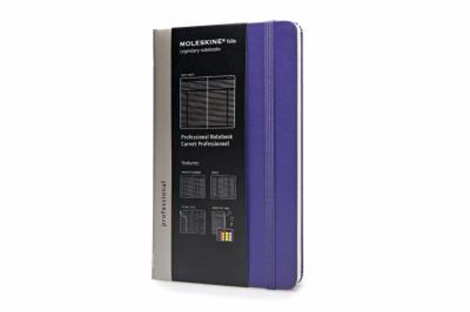 Hardcover Moleskine Folio Professional Notebook, Large, Brilliant Violet, Hard Cover (5 x 8.25) Book