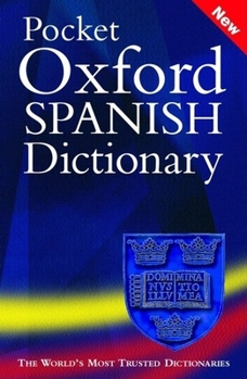 Paperback Pocket Oxford Spanish Dictionary Book