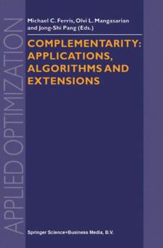 Paperback Complementarity: Applications, Algorithms and Extensions Book