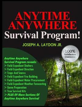 Paperback Anytime Anywhere Survival Program! Book