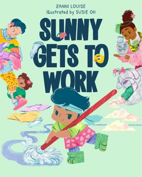 Hardcover Sunny Gets to Work Book