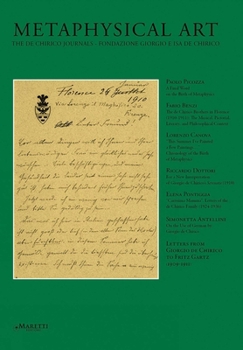 Paperback Metaphysical Art: The de Chirico Journal N° 21/22 Book