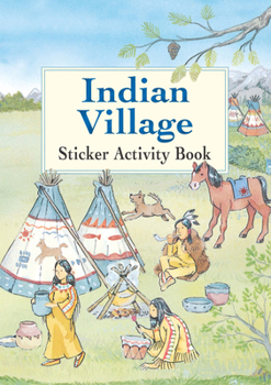 Paperback Indian Village Sticker Activity Book