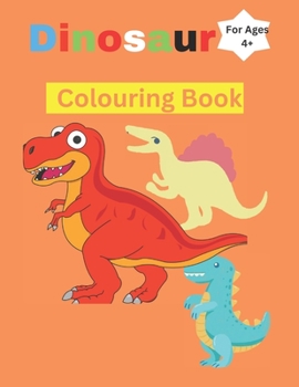 Paperback Dinosaur Coloring Book for Kids: Great Gift for Girls and Boys Book