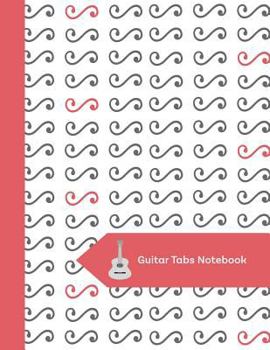 Paperback Guitar Tabs Notebook Book
