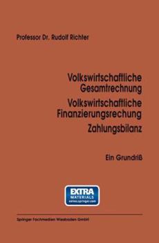 Paperback Volkswirtschaftliche Gesamtrechnung Volkswirtschaftliche Finanzierungsrechnung Zahlungsbilanz: Ein Grundriß [German] Book