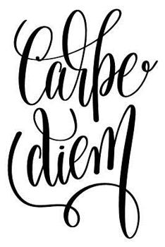 Paperback Carpe Diem: 6x9 College Ruled Line Paper 150 Pages Book
