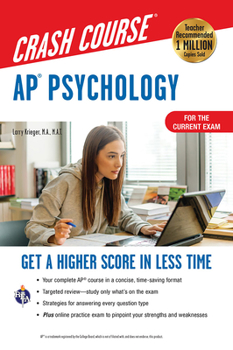 Paperback Ap(r) Psychology Crash Course, Book + Online: Get a Higher Score in Less Time Book