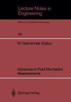 Paperback Advances in Fluid Mechanics Measurements Book