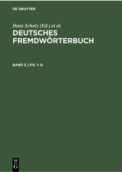 Hardcover Q [German] Book