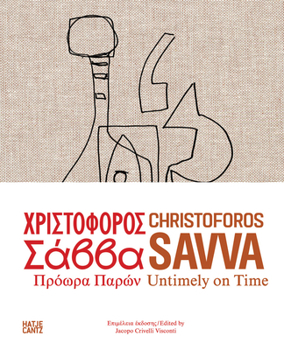 Hardcover Christoforos Savva: Untimely on Time Book