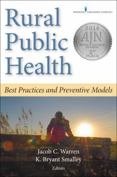 Paperback Rural Public Health: Best Practices and Preventive Models Book
