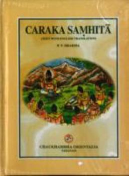 Hardcover Caraka Samhita, 4 vols. (Sanskrit and English Edition) by Priya Vrat Sharma (2000-10-31) Book